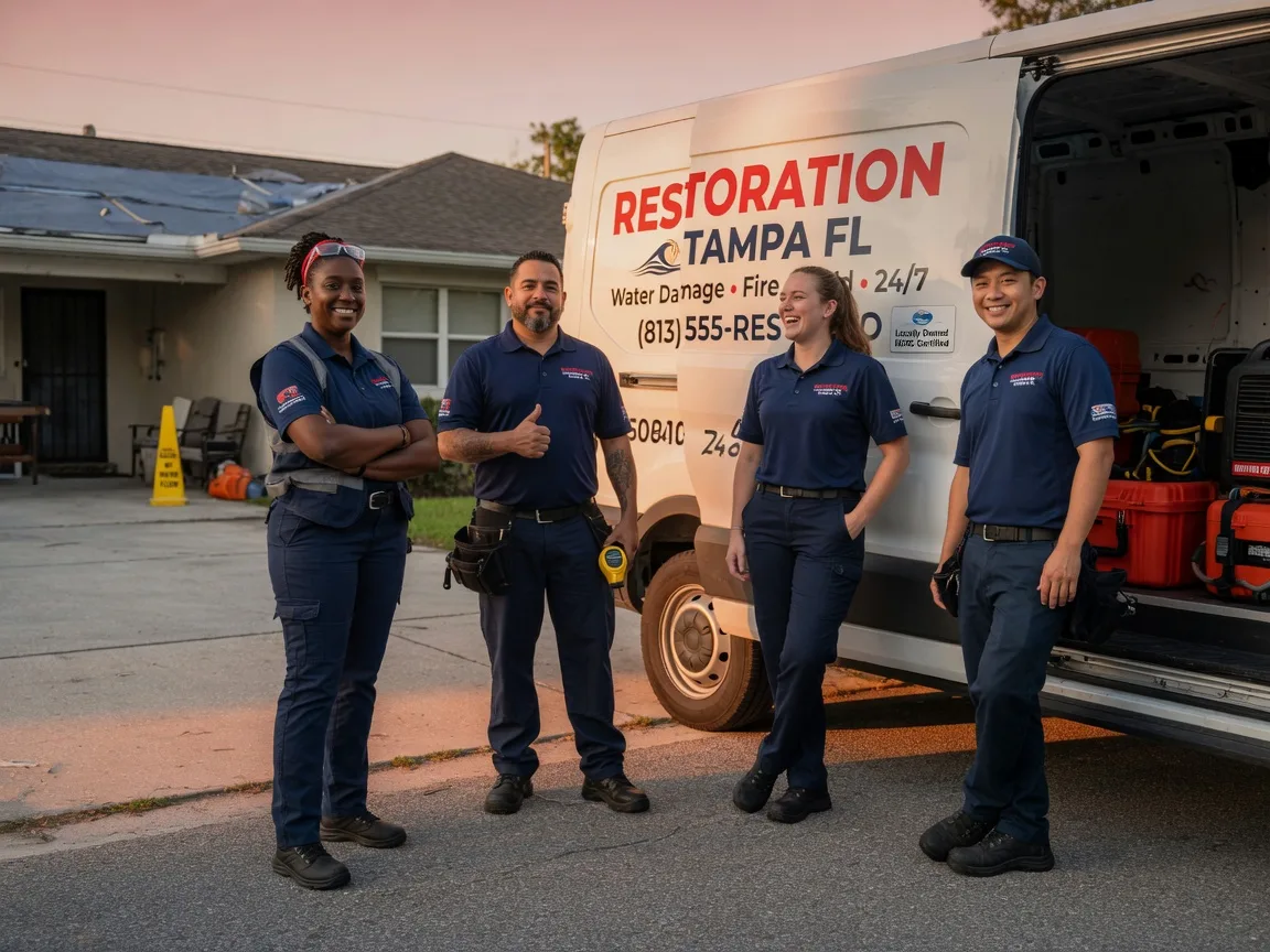 Water Damage Restoration company in Herndon, KS