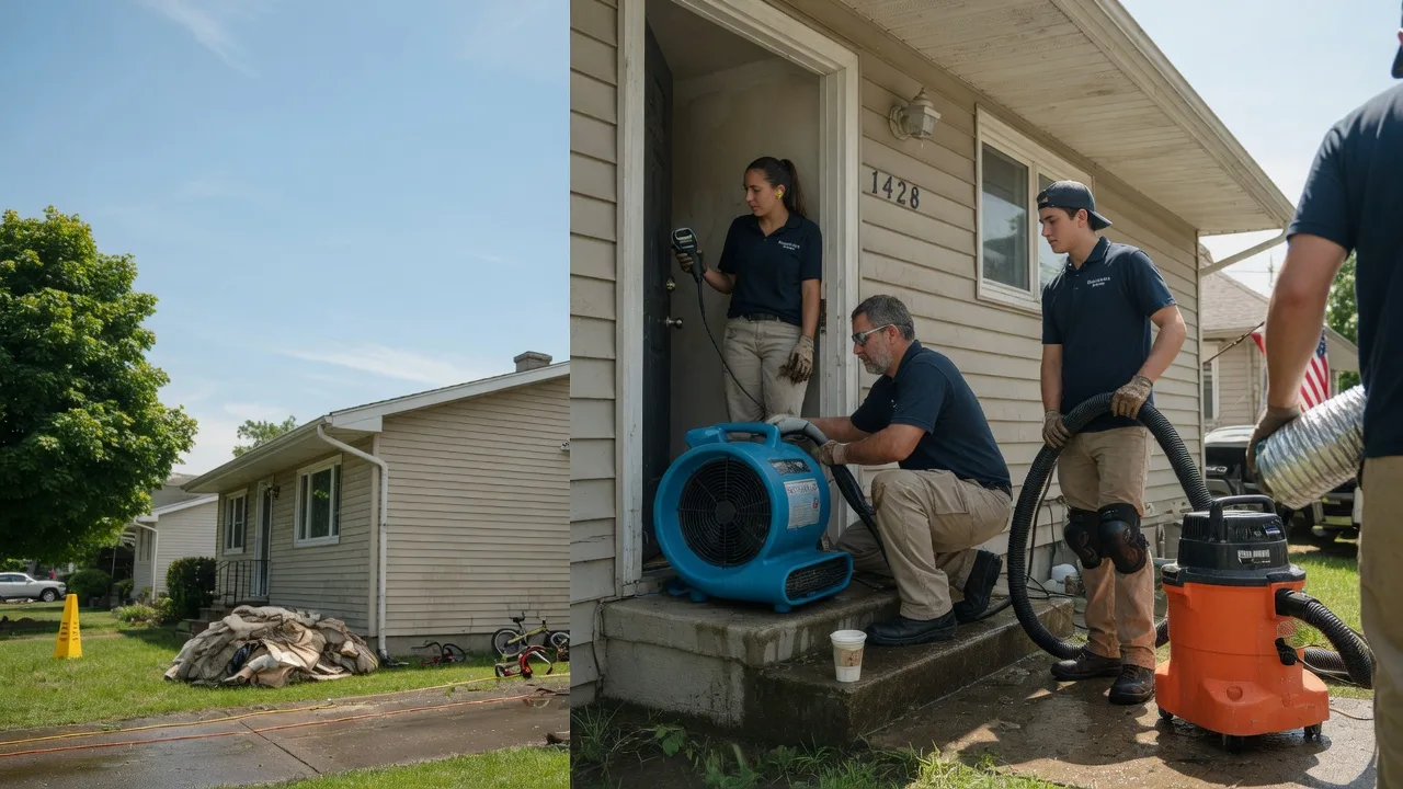 Water Damage Restoration in Herndon, KS near me